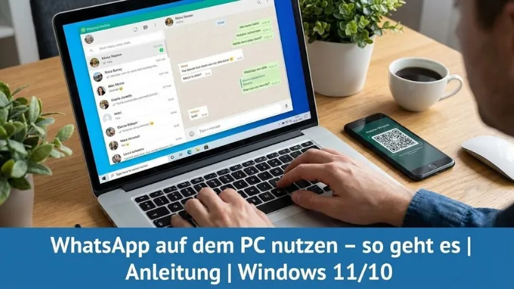 WhatsApp auf dem PC nutzen – so geht es | Anleitung | Windows 11/10