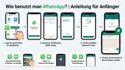 Wie benutzt man WhatsApp? | Anleitung für Anfänger