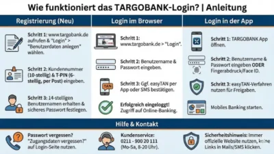 Wie funktioniert das TARGOBANK-Login? | Anleitung