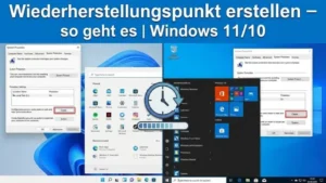 Wiederherstellungspunkt erstellen – so geht es | Windows 11/10