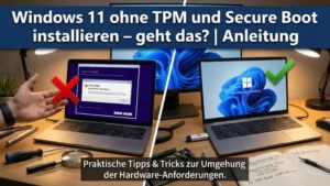 Windows 11 ohne TPM und Secure Boot installieren – geht das? | Anleitung