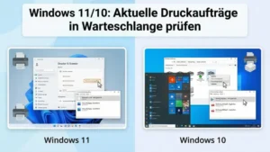 Windows 11/10: Aktuelle Druckaufträge in Warteschlange prüfen | Anleitung