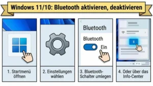 Windows 11/10: Bluetooth aktivieren, deaktivieren | Anleitung
