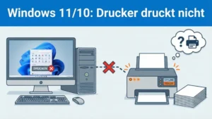 Windows 11/10: Drucker druckt nicht | Ursachen & Lösungen