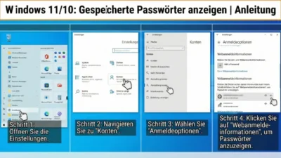 Windows 11/10: Gespeicherte Passwörter anzeigen | Anleitung