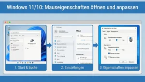 Windows 11/10: Mauseigenschaften öffnen, anpassen – so geht’s
