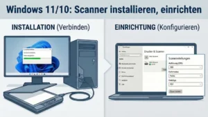 Windows 11/10: Scanner installieren, einrichten | Anleitung
