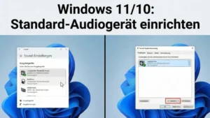 Windows 11/10: Standard-Audiogerät einrichten – so geht’s