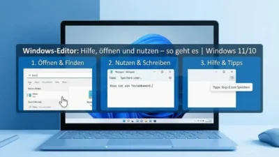 Windows-Editor: Hilfe, öffnen und nutzen – so geht es | Windows 11/10