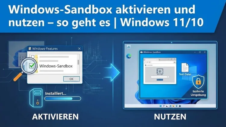 Windows-Sandbox aktivieren und nutzen – so geht es | Windows 11/10