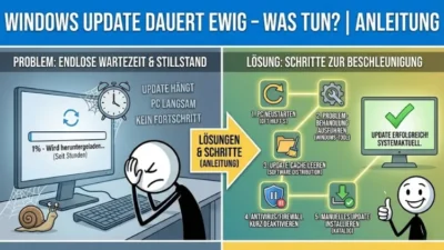 Windows Update dauert ewig – was tun? | Anleitung