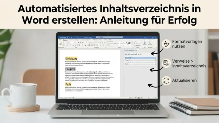 Word: Automatisches Inhaltsverzeichnis erstellen – so geht es | Anleitung