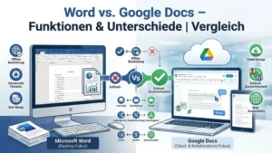 Word vs. Google Docs – Funktionen & Unterschiede | Vergleich