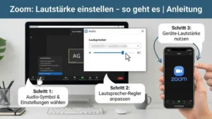 Zoom: Lautstärke einstellen – so geht es | Anleitung