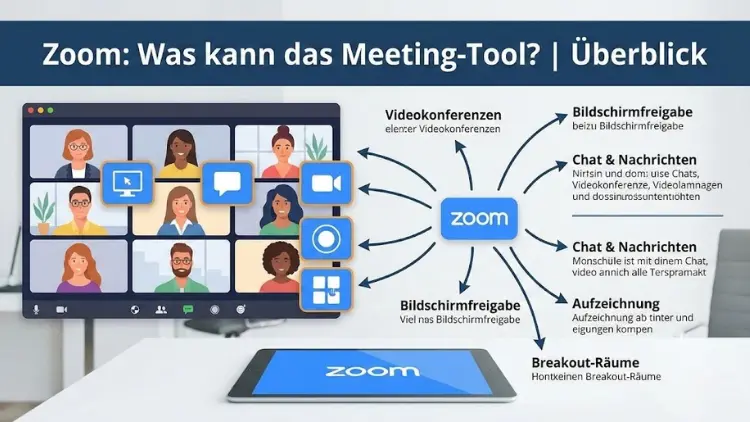 Zoom: Was kann das Meeting-Tool? | Überblick