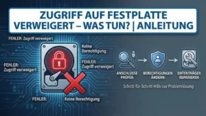 Zugriff auf Festplatte verweigert – was tun? | Anleitung