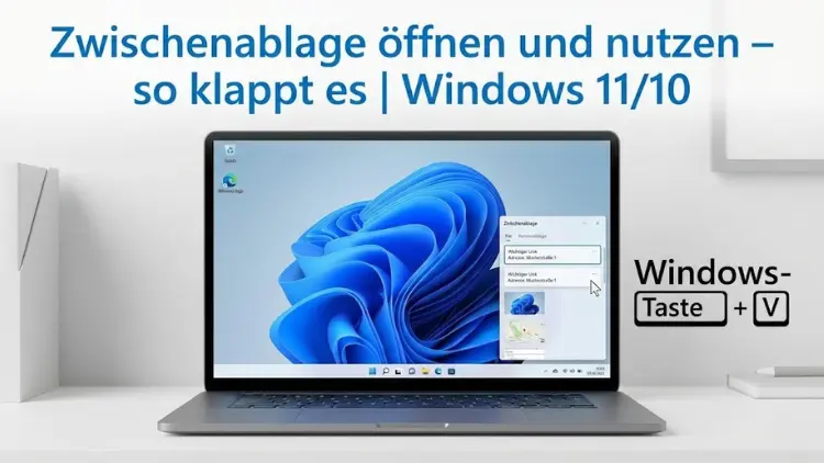 Zwischenablage öffnen und nutzen – so klappt es | Windows 11/10