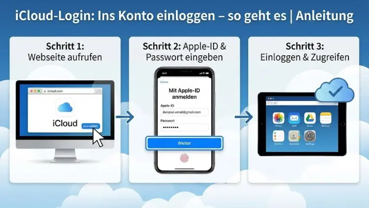 iCloud-Login: Ins Konto einloggen – so geht es | Anleitung