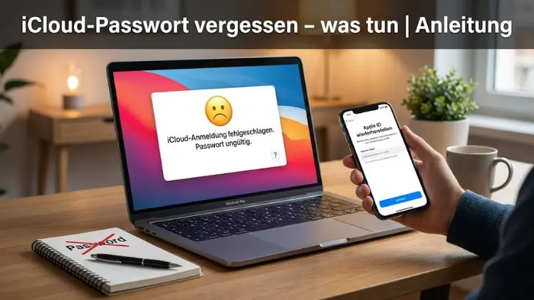 iCloud-Passwort vergessen – was tun? | Anleitung