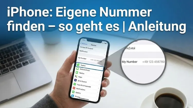 iPhone: Eigene Nummer finden – so geht es | Anleitung