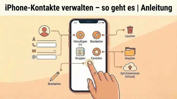 iPhone-Kontakte verwalten – so geht es | Anleitung