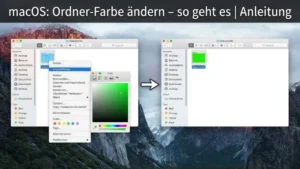macOS: Ordner-Farbe ändern – so geht es | Anleitung