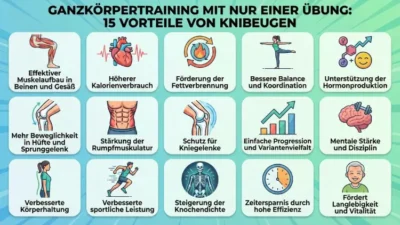 15 Gründe, jeden Tag Kniebeugen zu machen