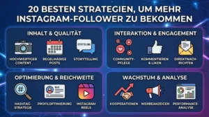 20 besten Strategien, um mehr Instagram-Follower zu bekommen