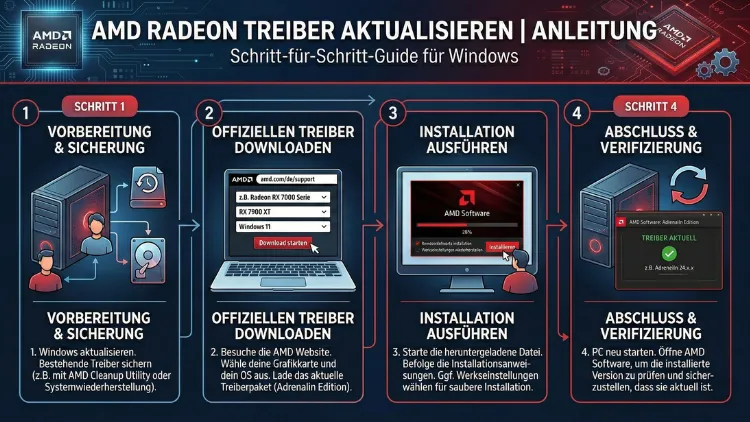 AMD Radeon Treiber aktualisieren | Anleitung