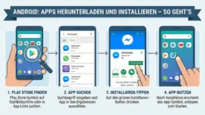 Android: Apps herunterladen und installieren – so geht’s