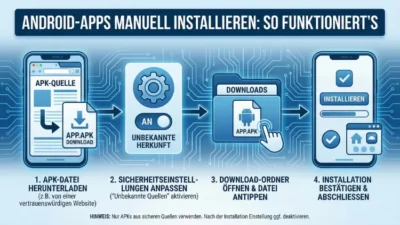 Android-Apps manuell installieren: So funktioniert’s