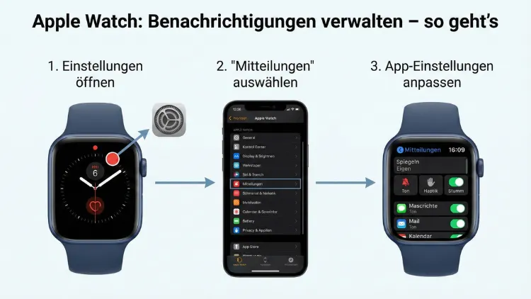 Apple Watch: Benachrichtigungen verwalten – so geht’s