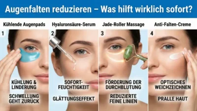 Augenfalten reduzieren – Was hilft wirklich sofort? Tipps