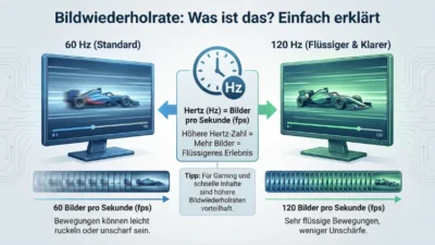 Bildwiederholrate: Was ist das? Einfach erklärt