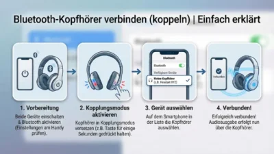Bluetooth-Kopfhörer verbinden (koppeln) | Einfach erklärt
