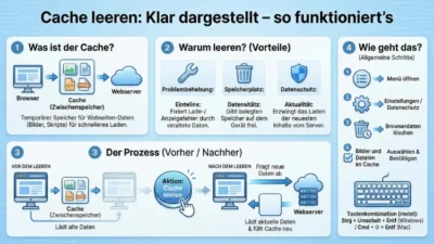 Cache leeren: Klar dargestellt – so funktioniert’s