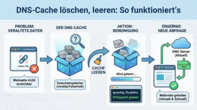 DNS-Cache löschen, leeren: So funktioniert’s