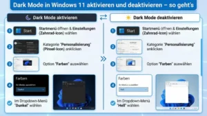 Dark Mode in Windows 11 aktivieren, deaktivieren – so geht’s