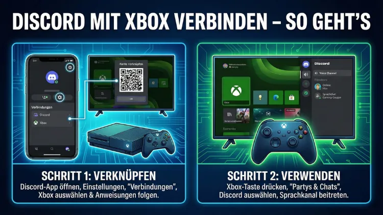 Discord mit Xbox verbinden und verwenden – so geht’s einfach