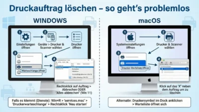 Druckauftrag löschen | So geht’s problemlos