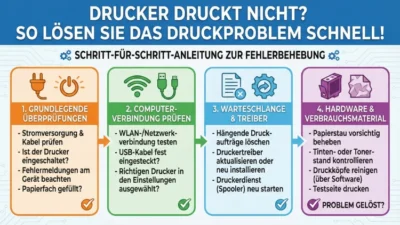 Drucker druckt nicht? So lösen Sie das Druckproblem schnell