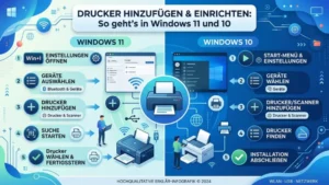 Drucker hinzufügen und einrichten: So geht’s in Windows 11 und 10