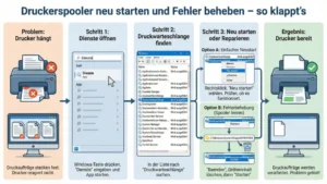 Druckerspooler neu starten und Fehler beheben – so klappt’s