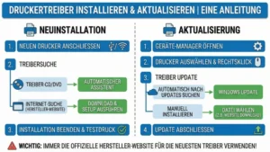 Druckertreiber installieren, aktualisieren | Eine Anleitung