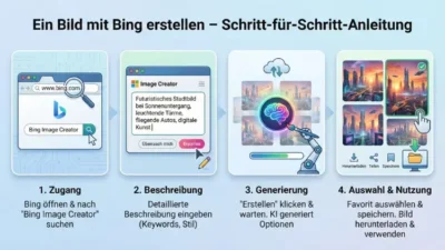 Ein Bild mit Bing erstellen – Schritt-für-Schritt-Anleitung