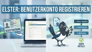 Elster: Benutzerkonto registrieren – Schritt für Schritt