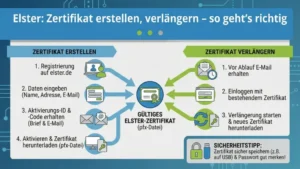Elster: Zertifikat erstellen, verlängern – so geht’s richtig