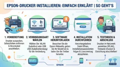 Epson-Drucker installieren: Einfach erklärt | So geht’s