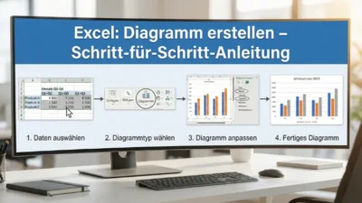 Excel: Diagramm erstellen – Schritt-für-Schritt-Anleitung