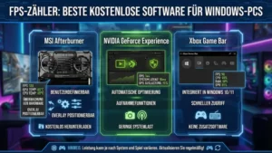 FPS-Zähler: Beste kostenlose Software für Windows-PCs